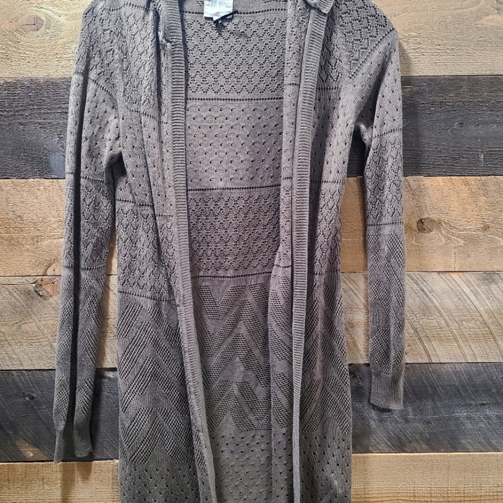 Hooded Cardigan